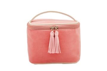 Louenhide Saffron Velvette Cosmetic Case